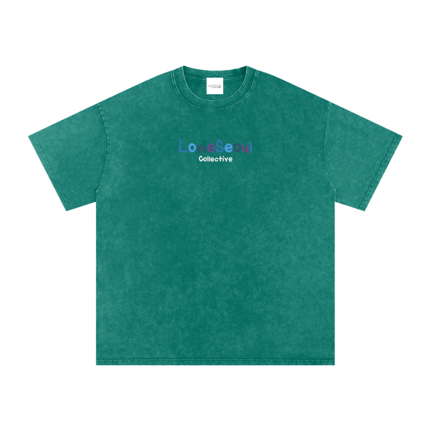 Blue Hills teal washed tee