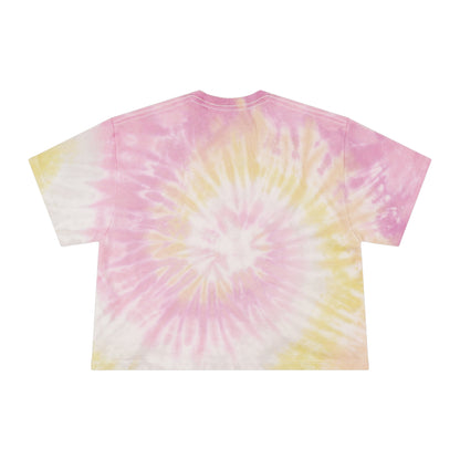 L$C Women's Tie-Dye Crop Tee