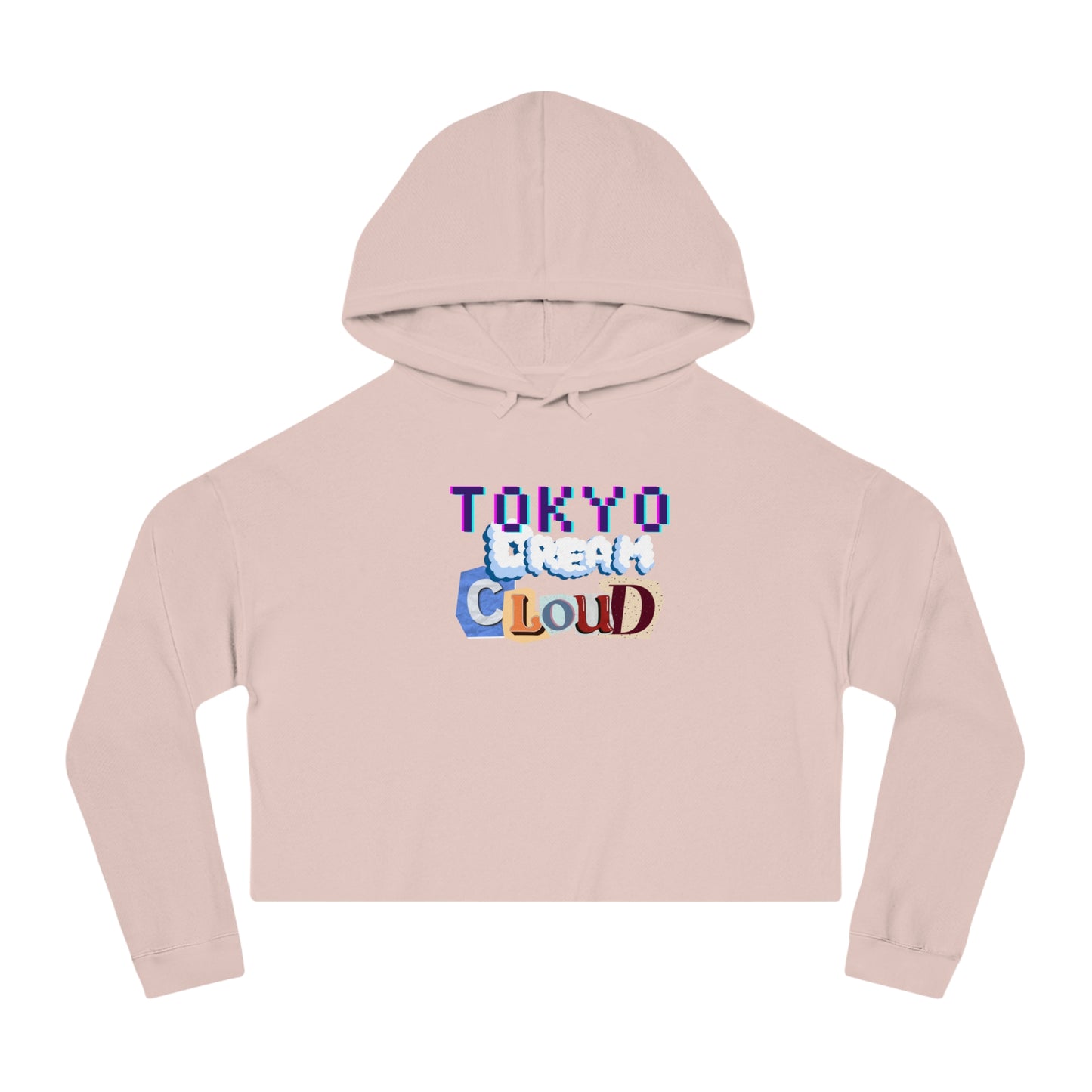 Tokyo Dream Cloud Women’s Cropped Hoodie