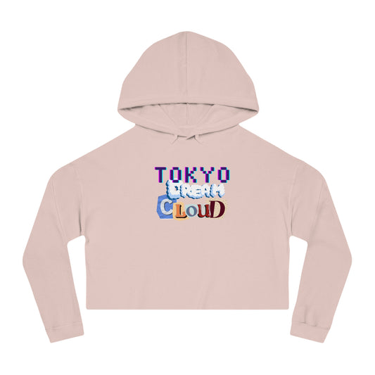 Tokyo Dream Cloud Women’s Cropped Hoodie