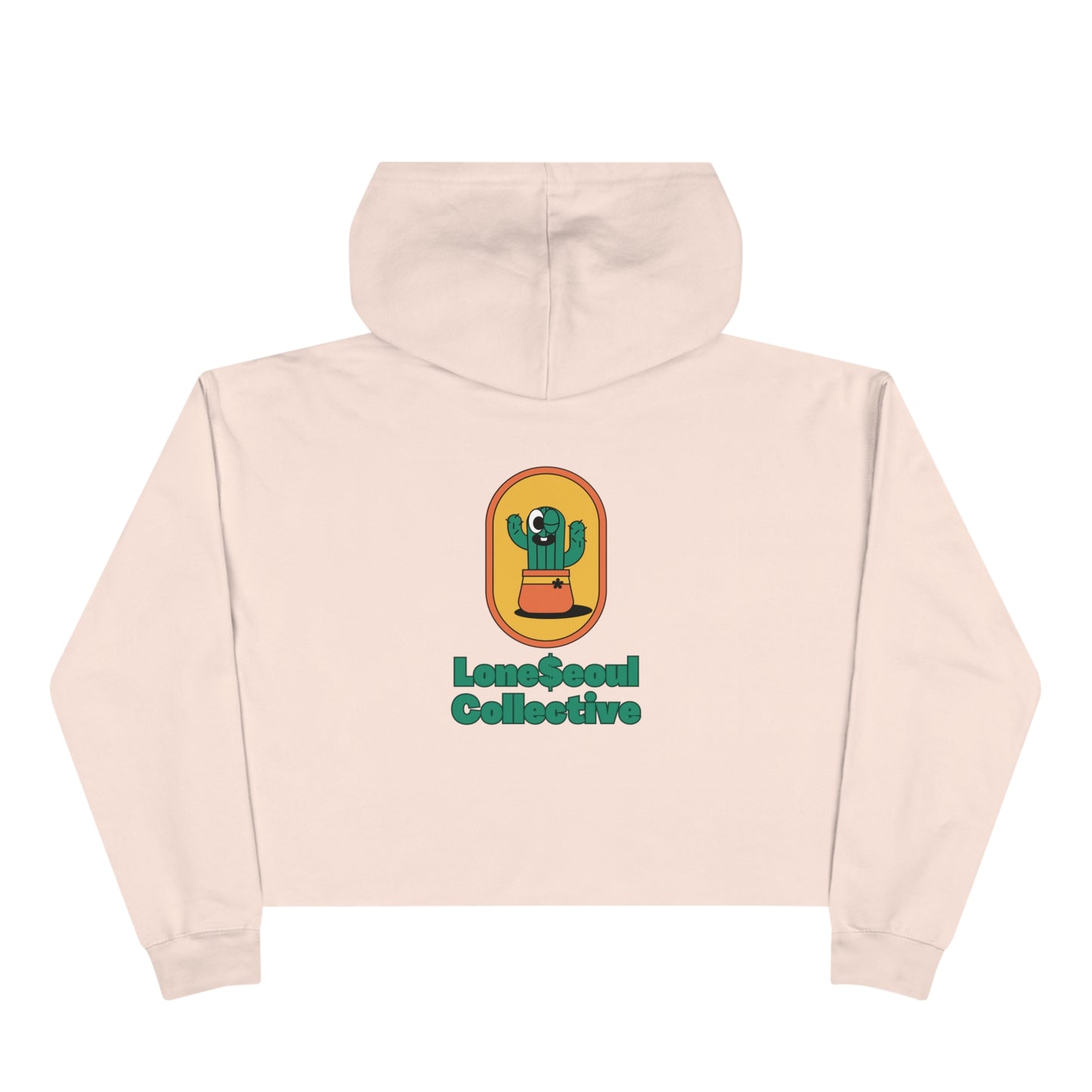 L$C "Baby Cactus" Crop Hoodie