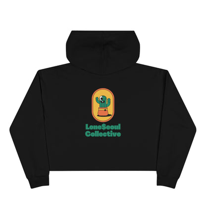 L$C "Baby Cactus" Crop Hoodie