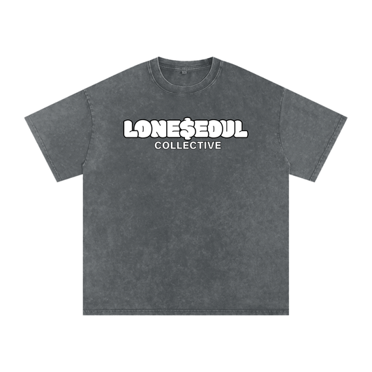 LSC Official Oversize T-Shirt  Gray/White