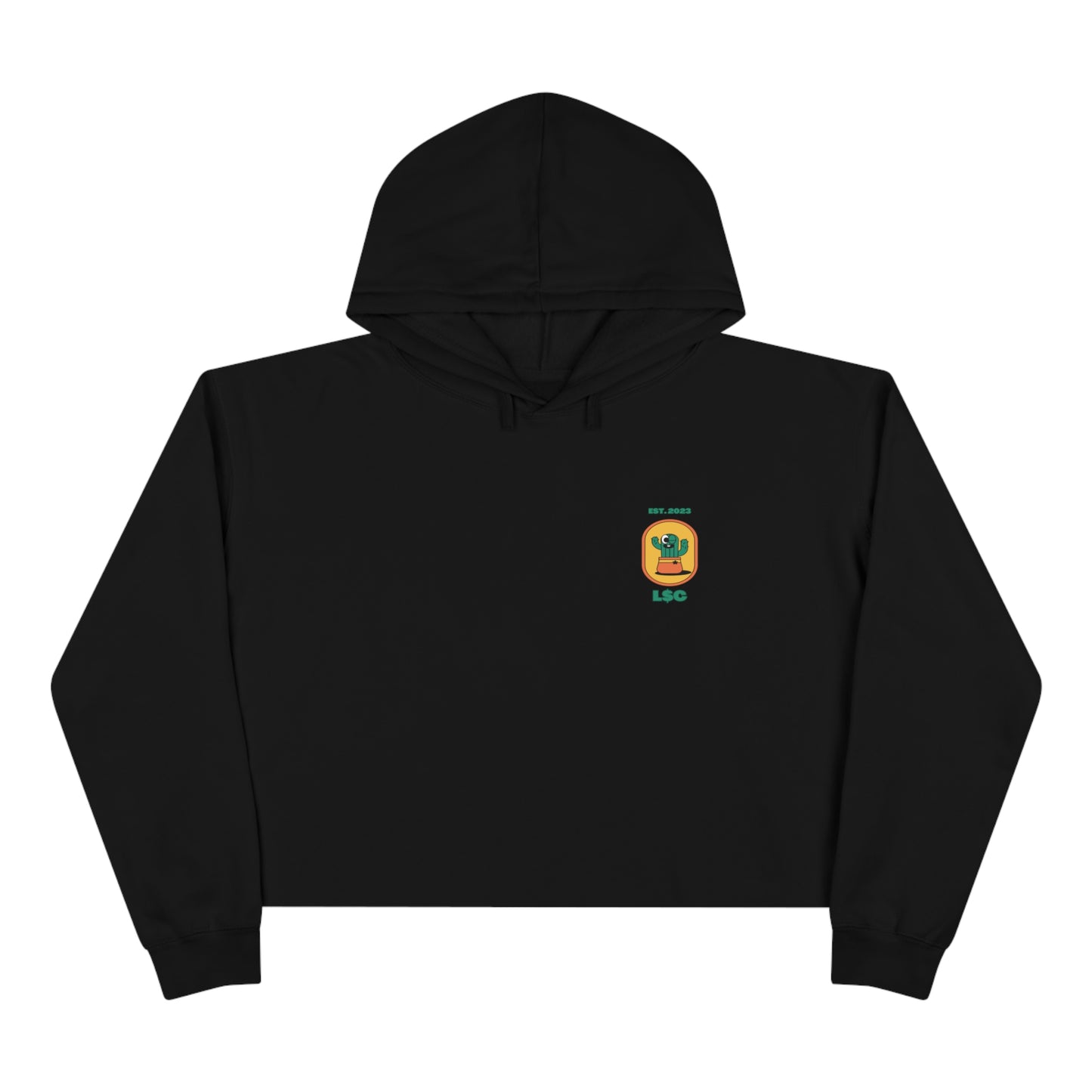 L$C "Baby Cactus" Crop Hoodie