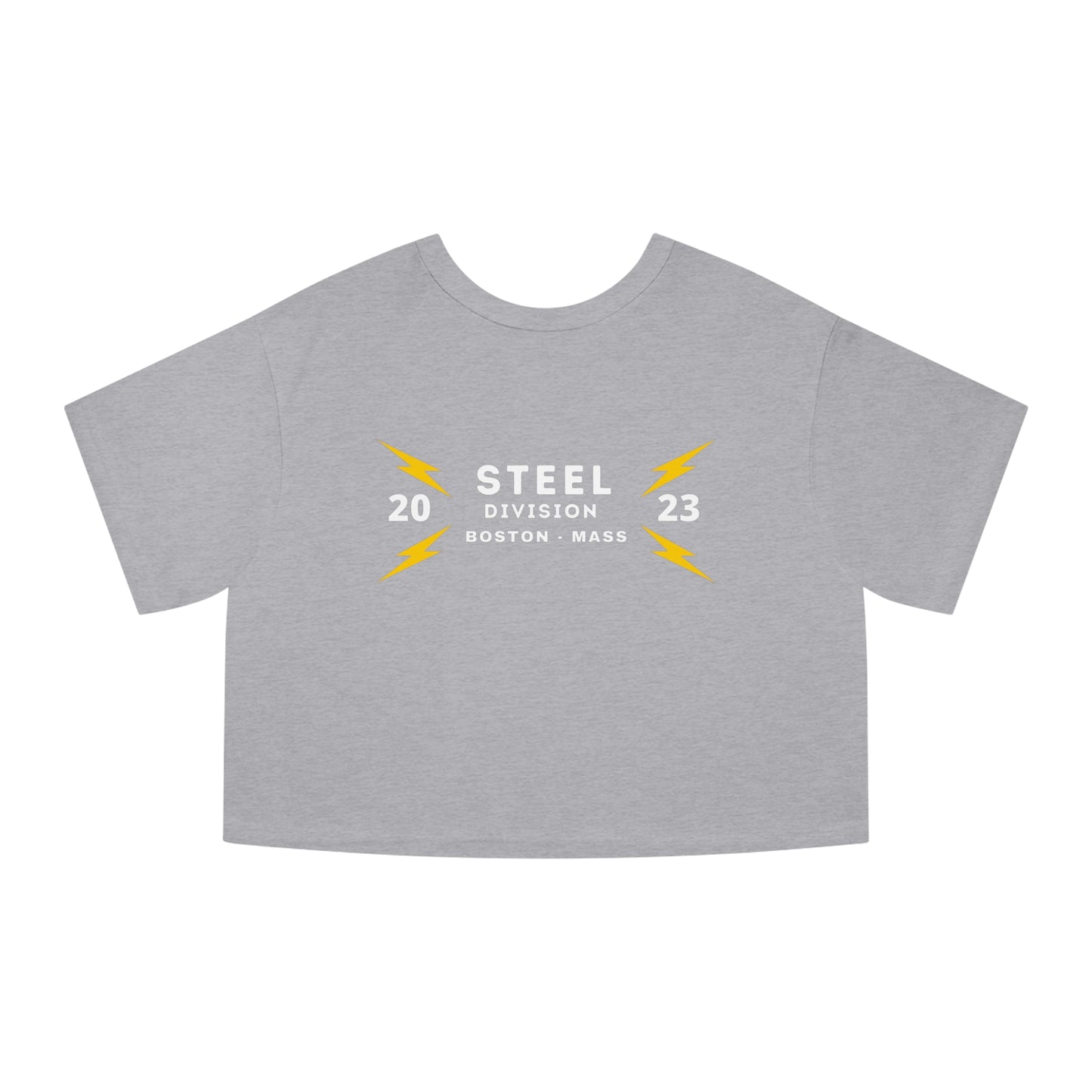 STEEL Division Bruins Women's Heritage Cropped T-Shirt