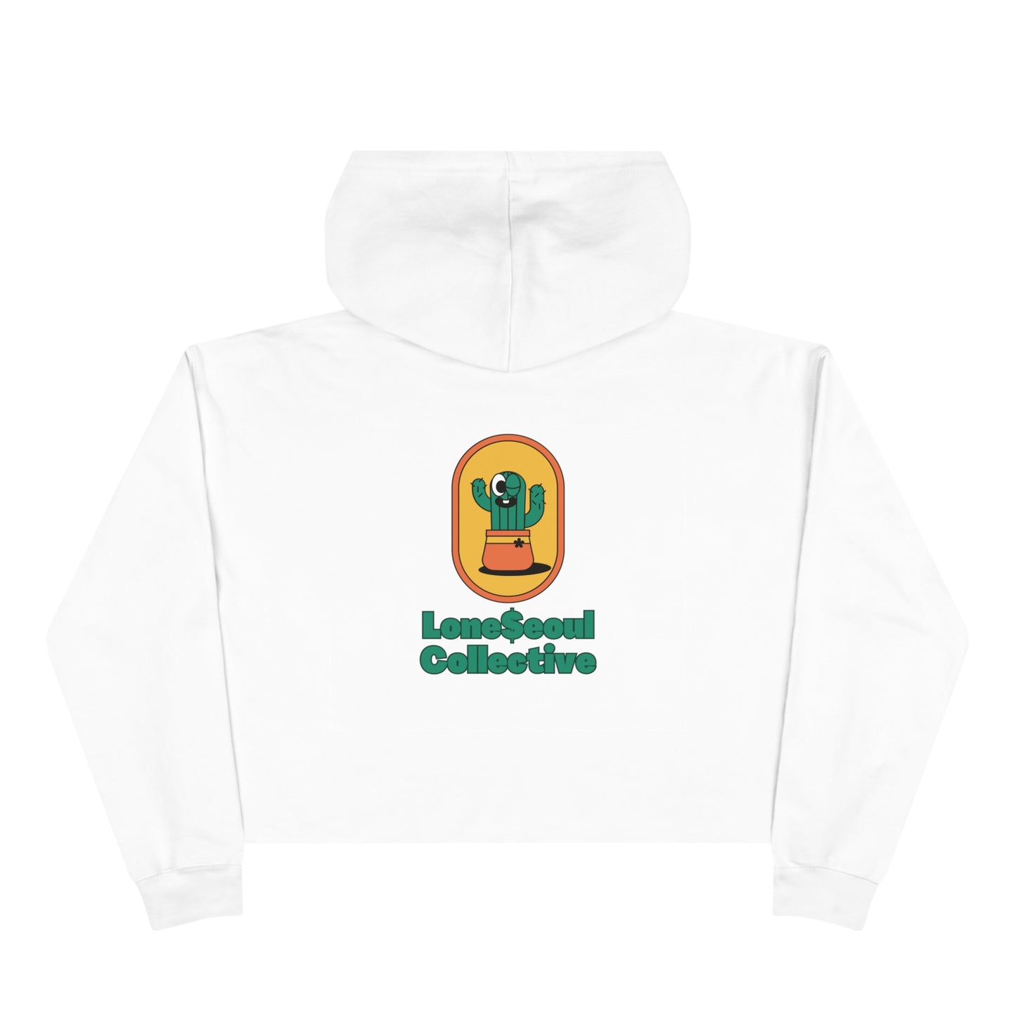 L$C "Baby Cactus" Crop Hoodie