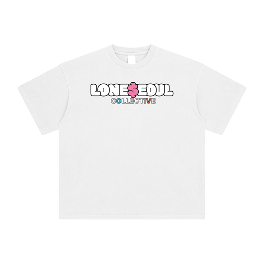 LSC Miami Official T-Shirt Aqua /Pink/Orange