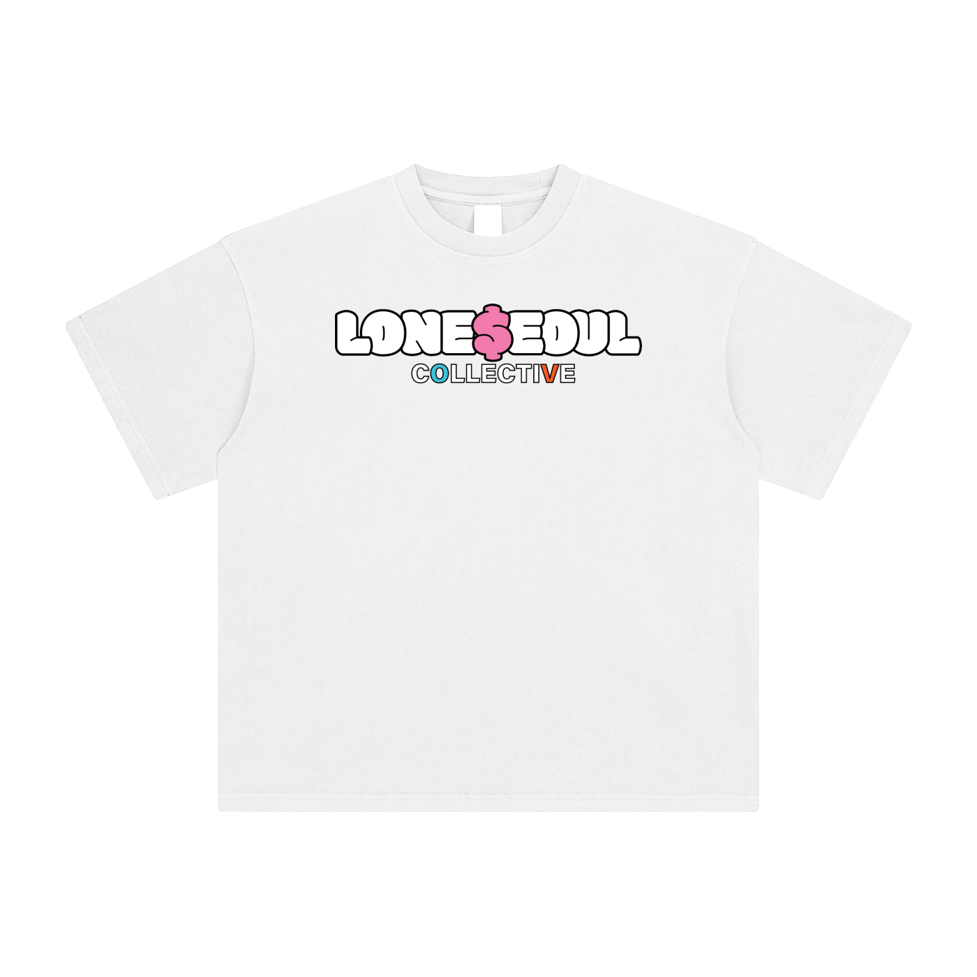 LSC Miami Official T-Shirt Aqua /Pink/Orange